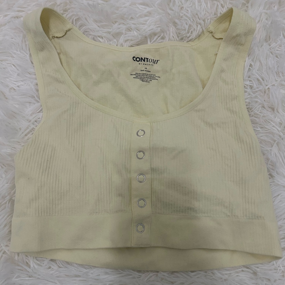 Pacsun yelllow tank